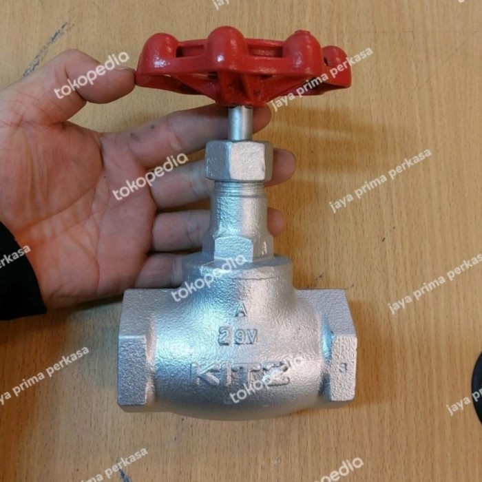 Jual Globe Valve Kitz Drat 1 2 Inch FCD S Jis 10K Shopee Indonesia