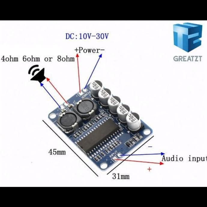 Jual New Product Tda8932 Tda 8932 35W Mono Digital Power 35 W Amplifier