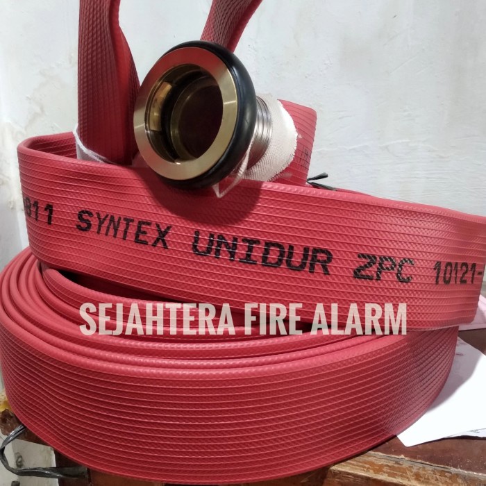 Jual Fire Hose Selang Pemadam Uk 2 5 X 30M Syntex Unidur Coupling