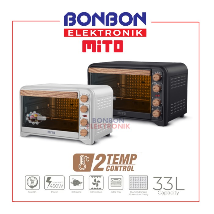 Jual Mito Oven Listrik Wood Series L Mo Mo Low Watt Fantasy