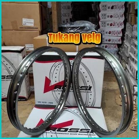 Jual Velg Rossi Ring 17 Ukuran 140 Depan Belakang Full Set Titanium Pnp