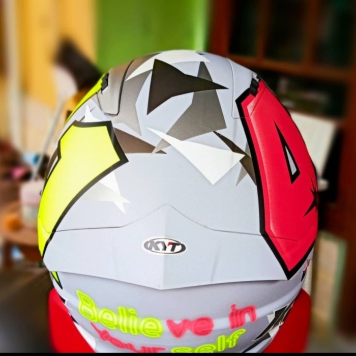 Jual Kyt Nfr Repaint Livery Espargaro 19 Grey Matt Shopee Indonesia