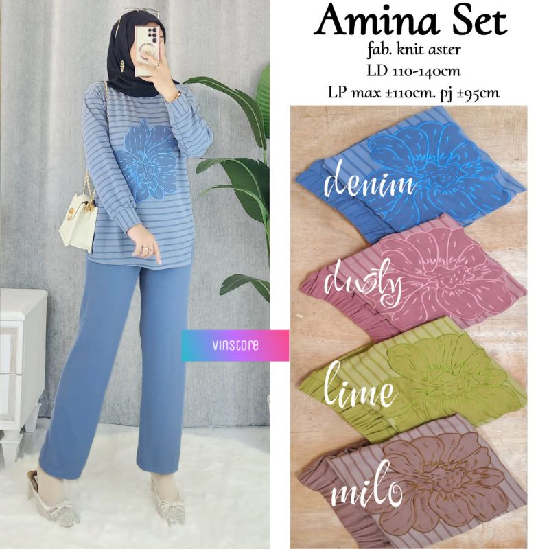 Jual AMINA SET BY VIN Shopee Indonesia