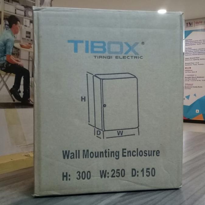 Jual Box Panel Listrik Besi Ip65 Tibox H 300Xw 250Xd 150 Shopee