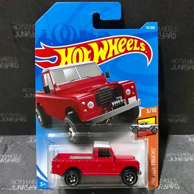 Jual Hot Wheels Land Rover Series Iii Pickup Hw Hot Trucks Red