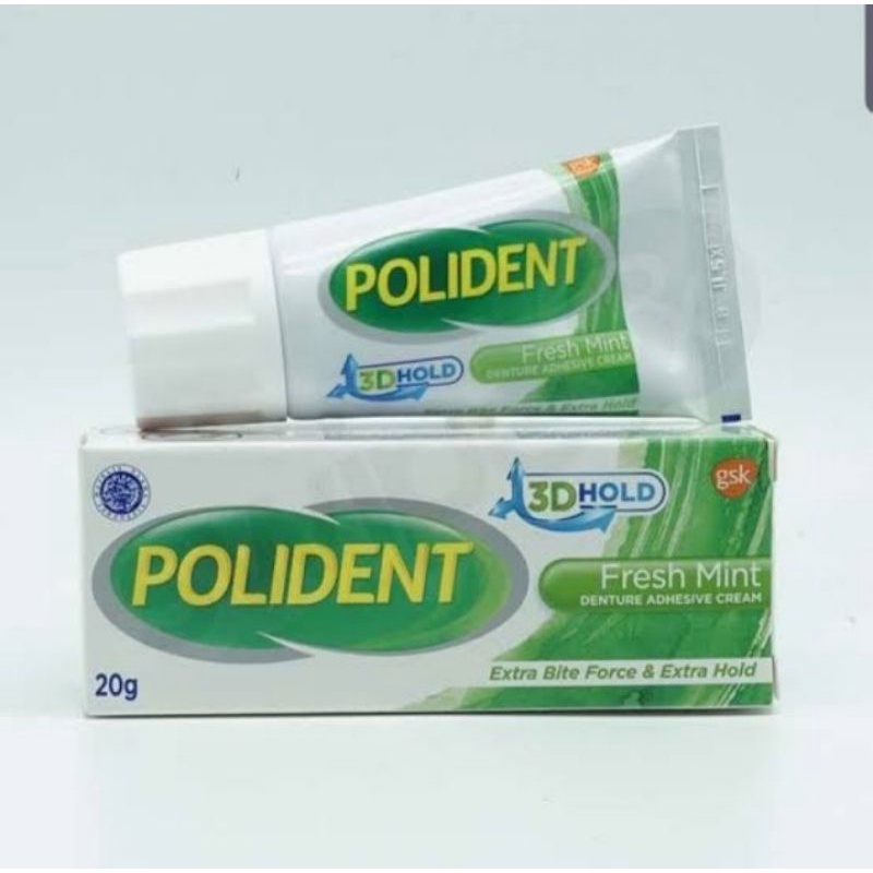 Jual Polident Perekat Lem Gigi Palsu Fresh Mint Gram Shopee Indonesia