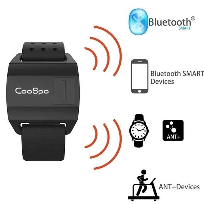 Jual Coospo Heart Rate Sensor Heart Rate Armband Monitor Bluetooth