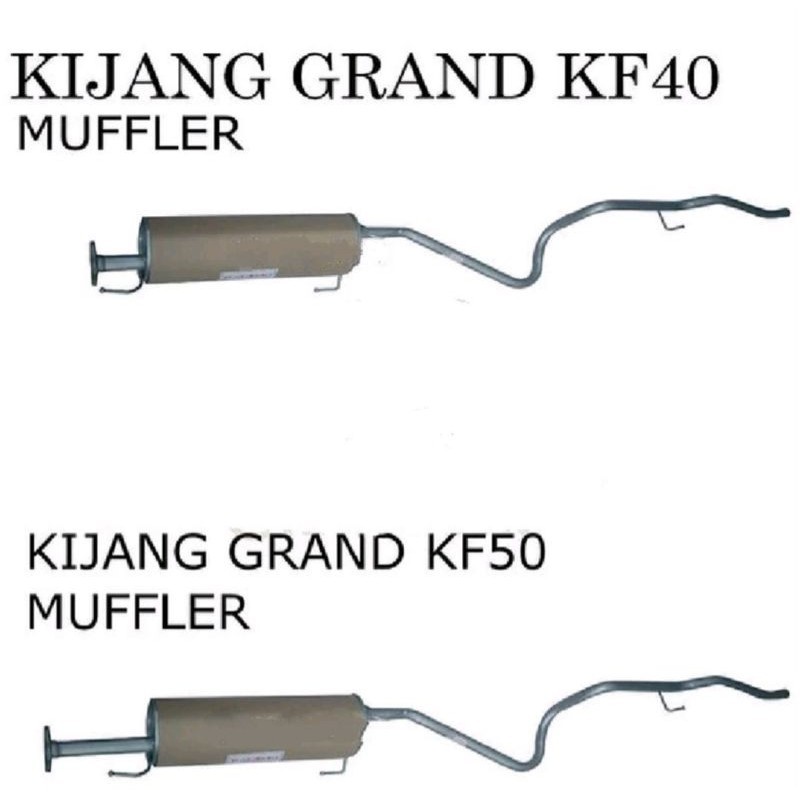 Jual Knalpot Rear Muffler Toyota Kijang Grand KF42 SC 92 94 Shopee