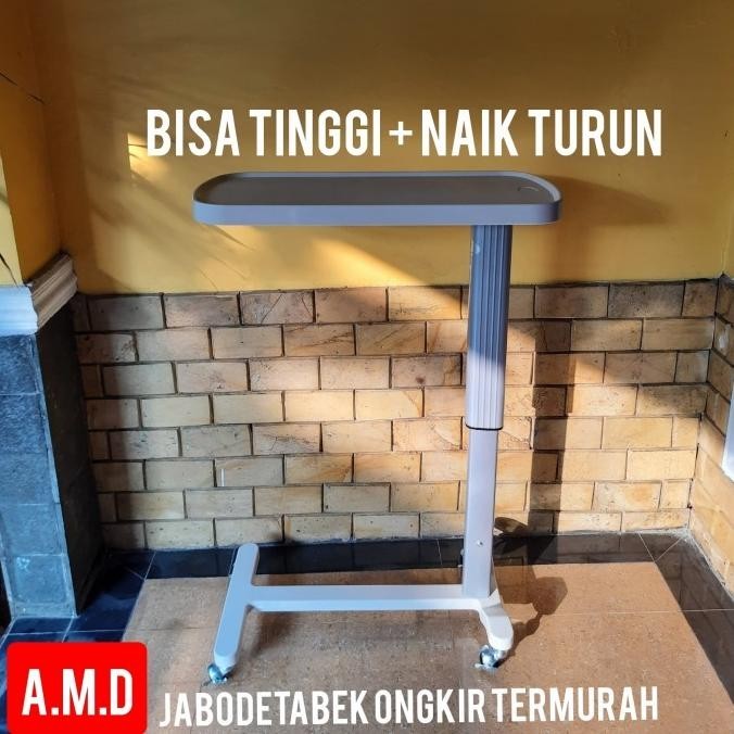 Jual Meja Makan Pasien Meja Mayo Overbed Table Shopee Indonesia