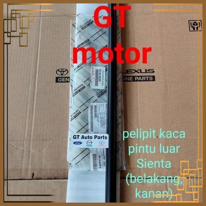 Jual Gtm Karet List Pelipit Kaca Pintu Luar Belakang Kanan Sienta