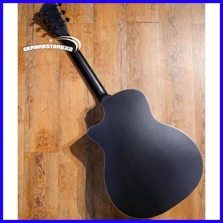 Jual GS GITAR AKUSTIK AKUSTIK ELEKTRIK JGS GUITAR TR 01 BK HITAM