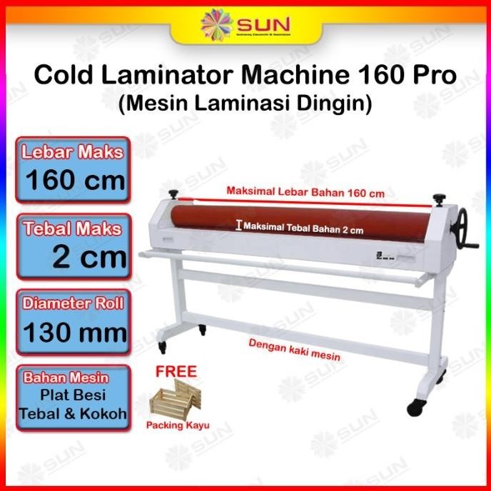 Jual Mesin Laminasi Dingin Cold Laminator 1600 Mm Shopee Indonesia