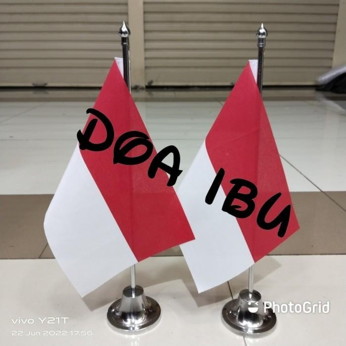 Jual TIANG STENLIS MEJA BENDERA INDONESIA Shopee Indonesia