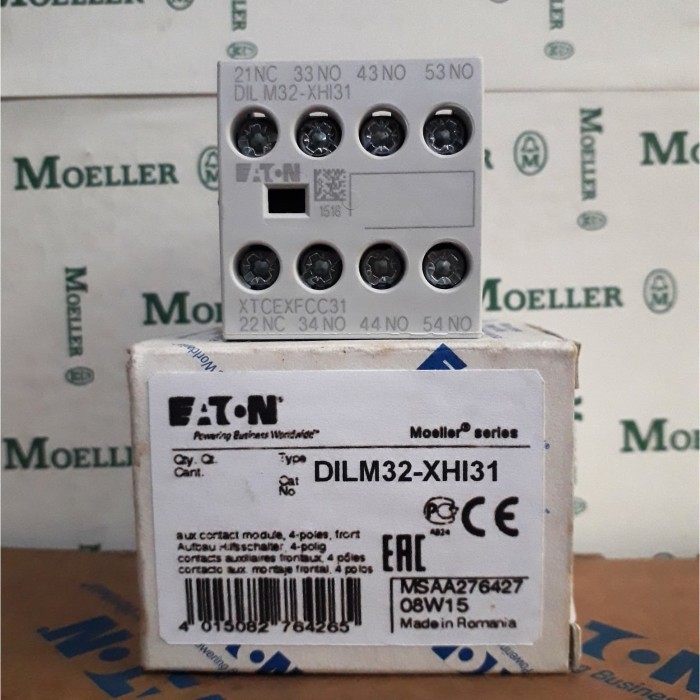 Jual DILM32 XHI31 Aux Contact EATON Moeller Shopee Indonesia