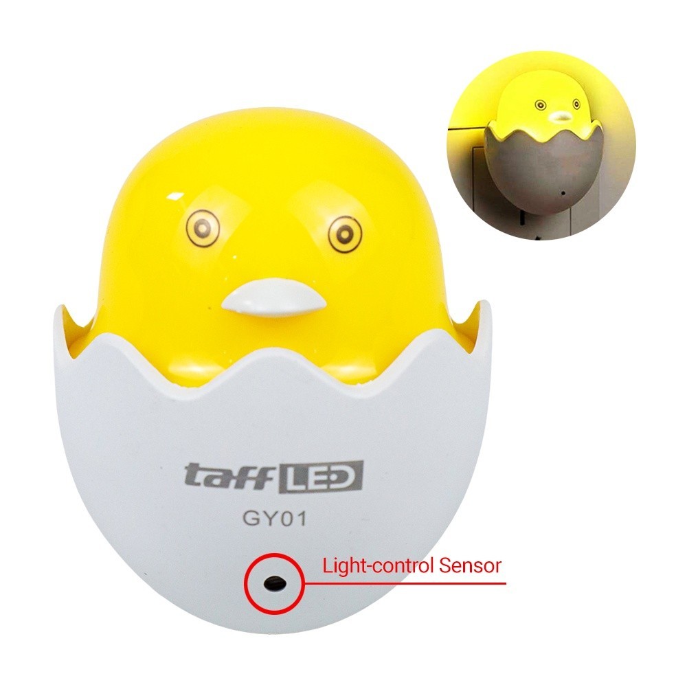 Jual Lampu Led Dengan Fungsi Sensor Deteksi Cahaya Model Chicken Yellow