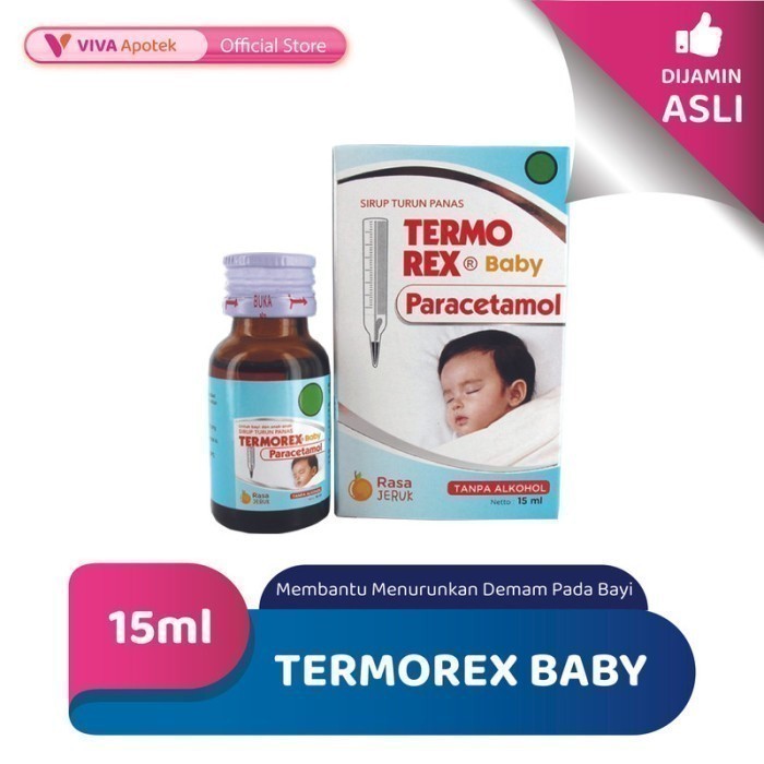 Jual Termorex Baby Drops Membantu Menurunkan Demam Pada Bayi Ml