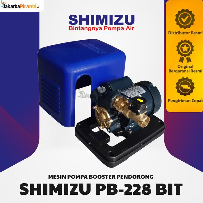 Jual Mesin Pompa Air Pendorong Otomatis Booster Pump Shimizu Pb Bit