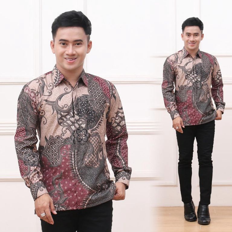 Jual Lkj Batik Shop Kemeja Batik Pria Lengan Panjang Baju Batik Pria