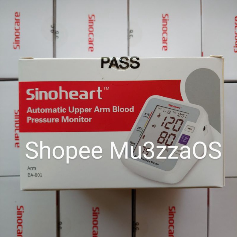 Jual Sinocare BA 801 Digital Tensimeter Alat Cek Tekanan Darah Tensi