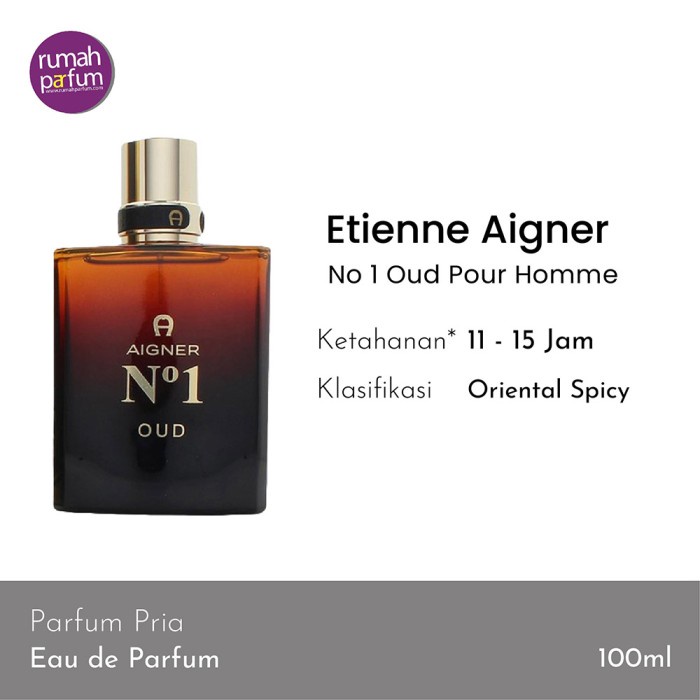 Jual Etienne Aigner Parfum Original No Oud Pour Homme Ml Shopee