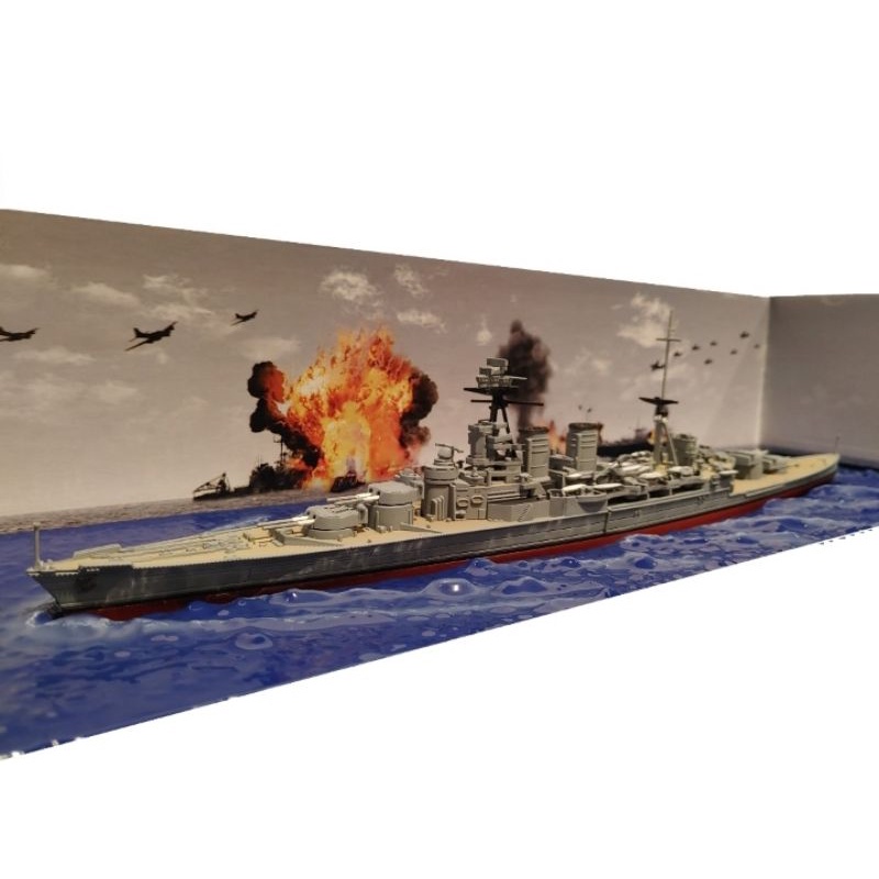 Jual El Kit Hms Hood Kapal Perang Legendaris Inggris Niatur Rakitan