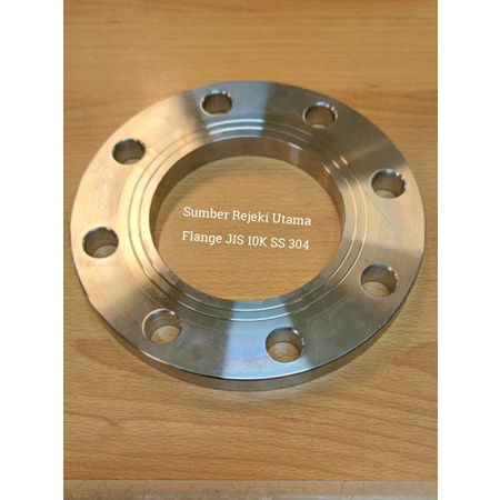 Jual Flange Stainless Ss Jis K Size Inch Dn Shopee Indonesia