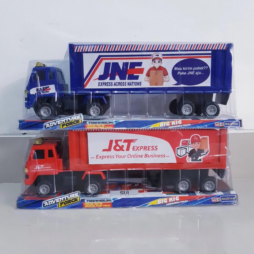 Jual Spt Terbaru Mainan Truk Kontainer Jne J T Sicepat Lalamove