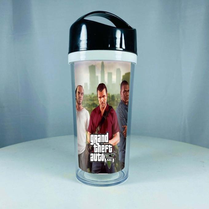 Jual Tumbler Game Gta Grand Theft Auto Souvenir Hadiah Doorprize