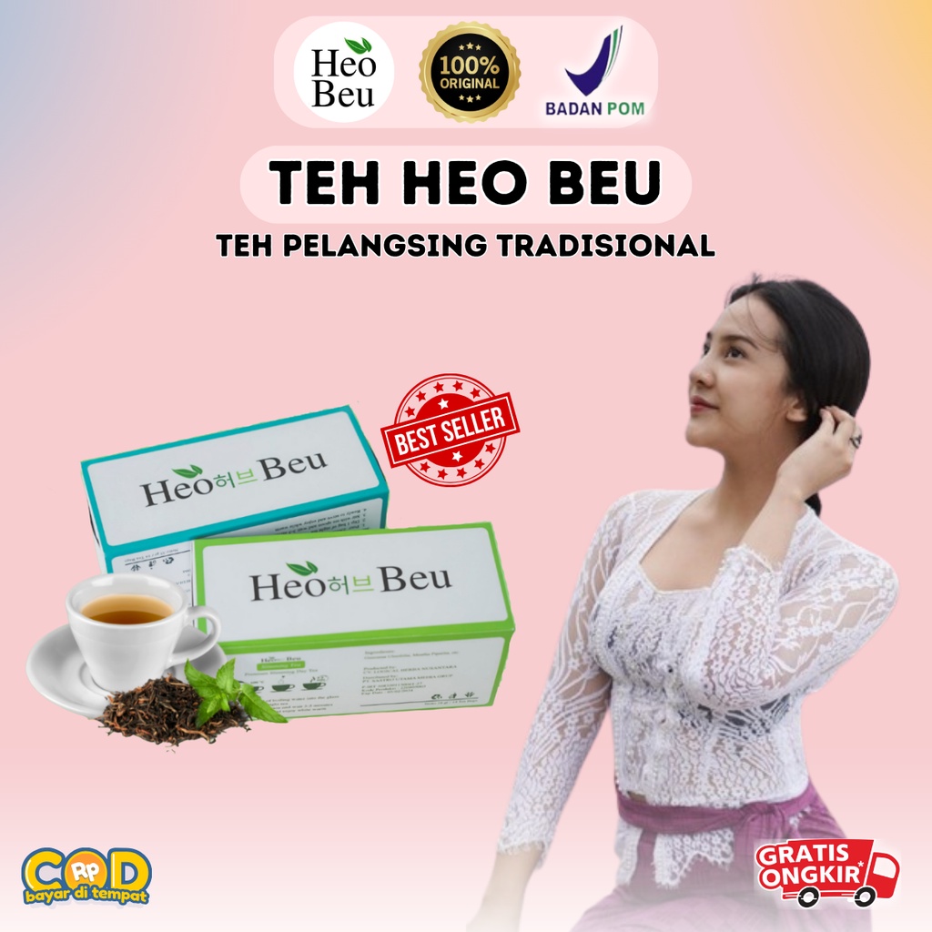 Jual Heo Beu Slimming Tea Teh Heobeu Korea Original Heo Beo Sliming