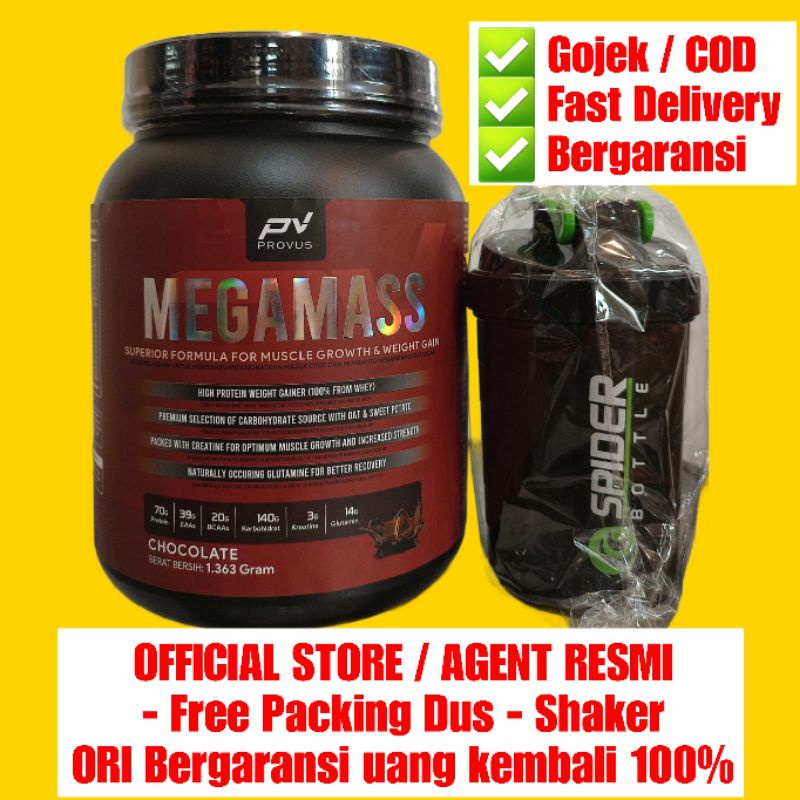 Jual Provus Megamass Mega Mass Gainer Susu Penambah Berat Badan Susu