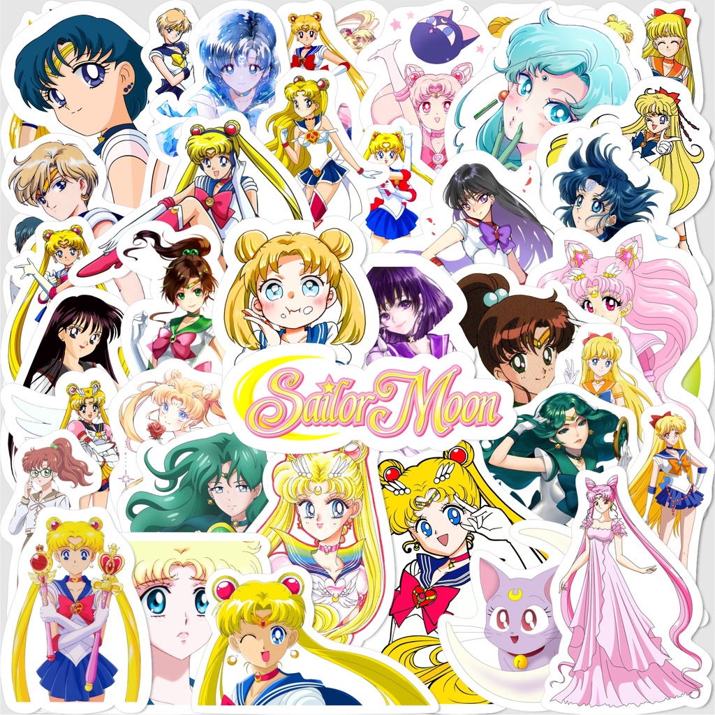 Jual Sone Variasi Pcs Sticker Pack Sailor Moon Stiker Sailor