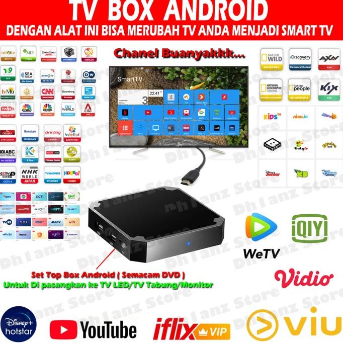 Jual Smart Tv Box Android Merubah Tv Biasa Menjadi Smarttv Shopee