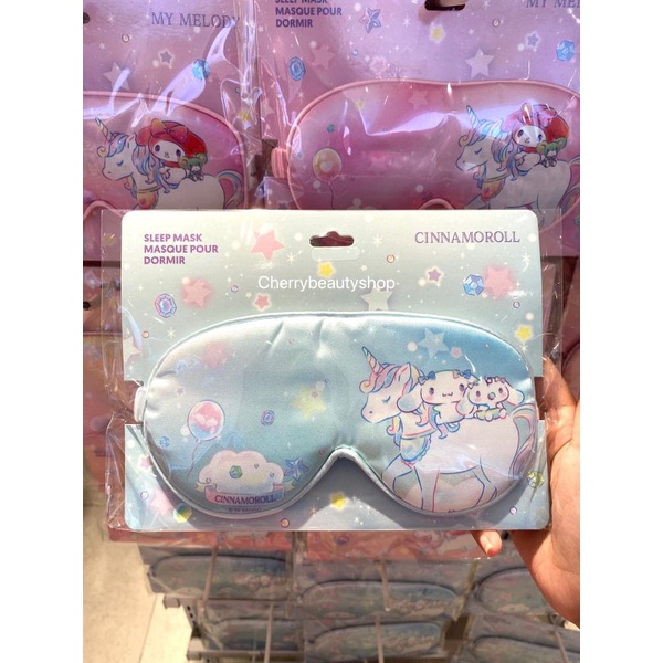 Jual Miniso X Sanrio Penutup Mata Cinnamoroll Sleep Mask Eye Cover