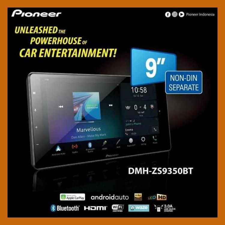 Jual Pioneer Dmh Zs Bt Head Unit Hires Audio Shopee Indonesia