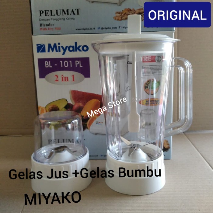 Jual Gelas Jus Gelas Bumbu Miyako Original Full Set Shopee Indonesia