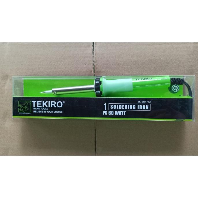 Jual Solder Tekiro 60 Watt Soldering Iron 60 Watt Tekiro Cod Shopee