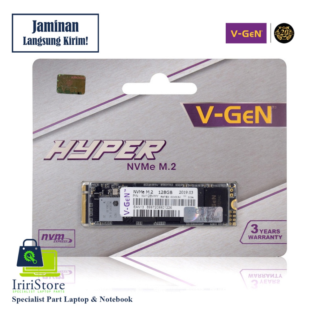 Jual Solid State Drive V Gen Gb Gb Gb Nvme M Ssd Vgen