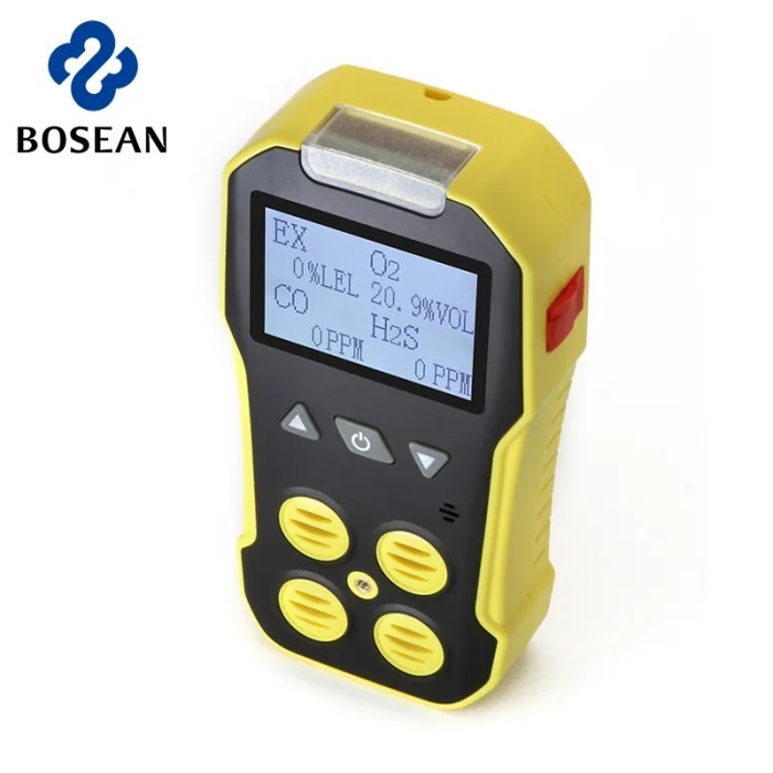 Jual Gas Detector 4 In 1 O2 Co H2S Lel Bosean Bh4A Tester Detektor Bh