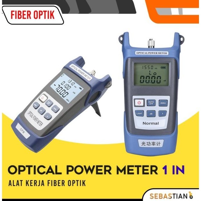 Jual Fiber Optik OPM Fo Optica Power Meter Alat Ukur Redaman Kabel