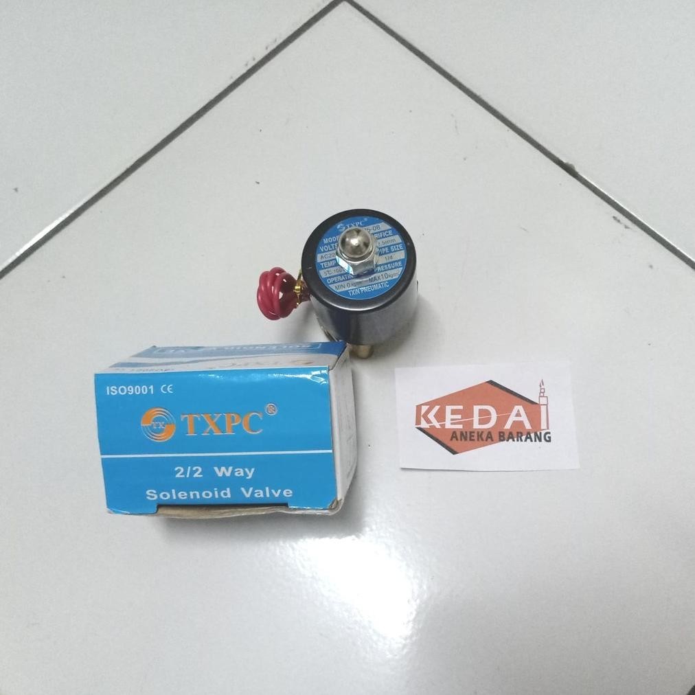 Jual Solenoid Valve Inch Brass Kuningan V Ac Vac Nc Dn