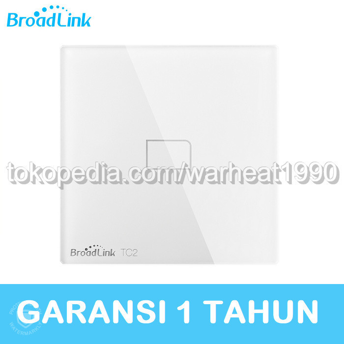 Jual Broadlink Tc Gang Eu Standard Smart Switch Rf Wifi Shopee