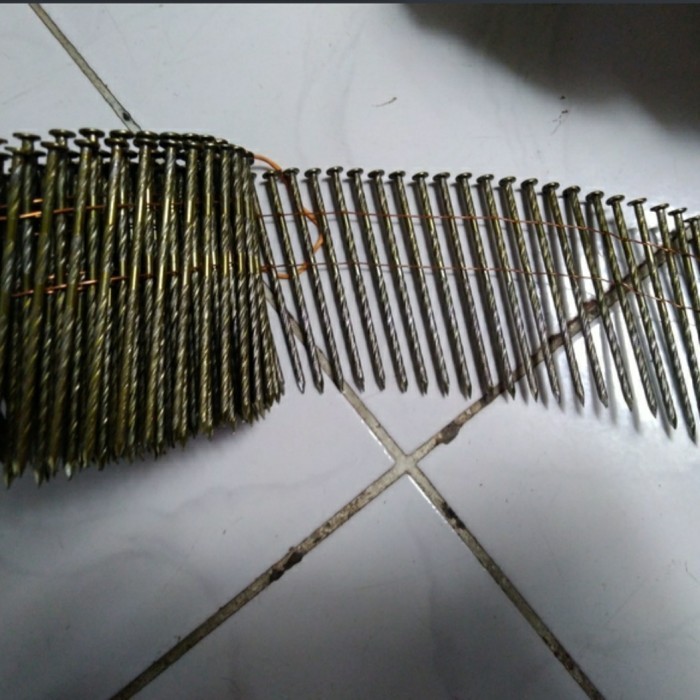 Jual Paket Hemat Paku Pallet Ulir Mm Coil Nail Paku Tembak Cm