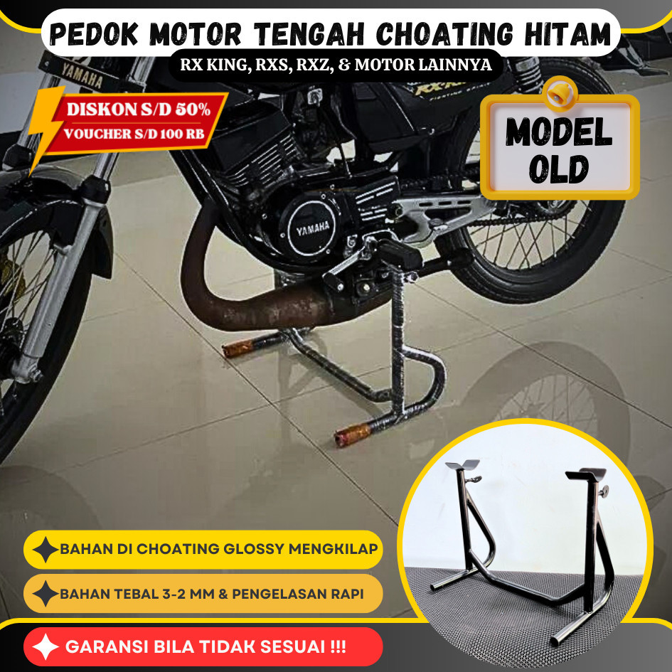 Jual Paddock Pedok Tengah Motor Universal Rx King Bahan Kuat Produk