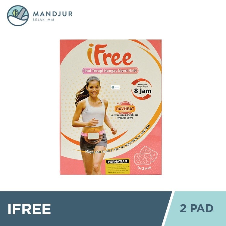 Jual IFree Pad Terapi Hangat Nyeri Haid Formulasi Oxyheat Tahan