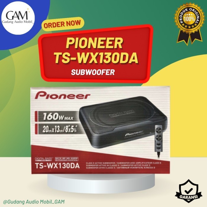 Jual Update Subwoofer Pioneer Ts Wx Da Aktif Subwoofer Kolong