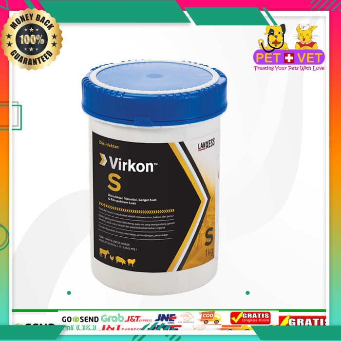 Jual Jual Virkon S Disinfektan Virus Dan Bakteri Kemasan 1 Kg Shopee