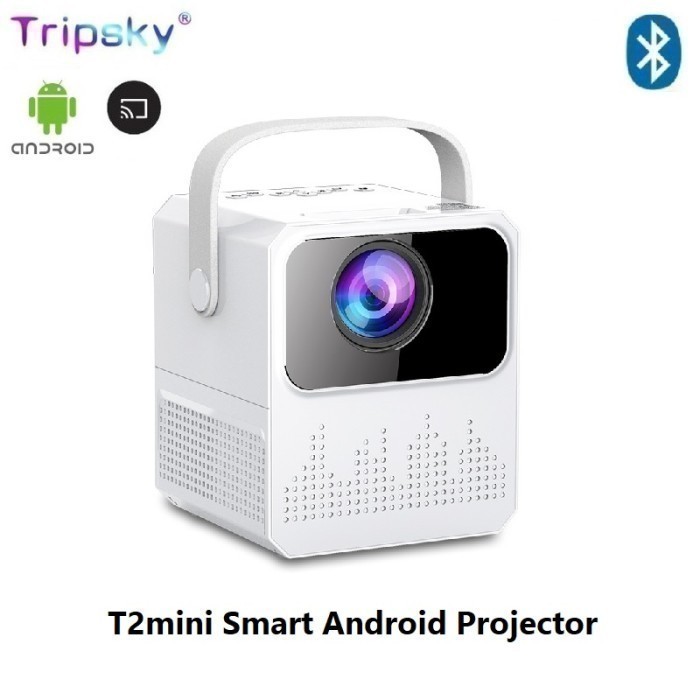 Jual Tripsky T Mini Proyektor Android Smart Projector Ansi Lumens