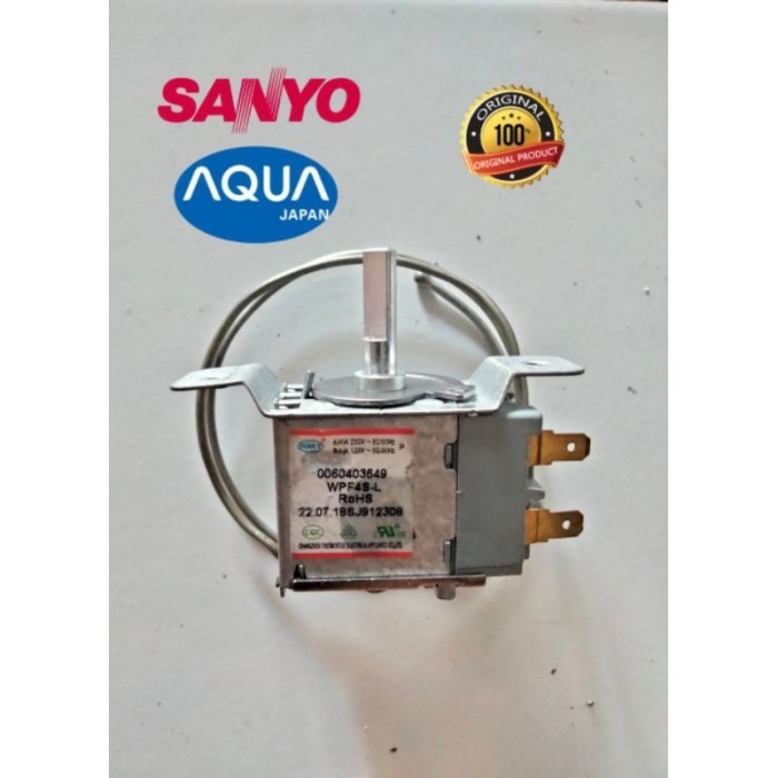 Jual Thermostat Sensor Suhu Otomatis Kulkas Sanyo Aqua Pintu