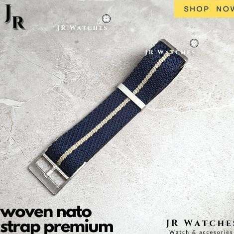 Jual Tali Nato Strap Premium Fabric Jam Tangan Nylon Canvas