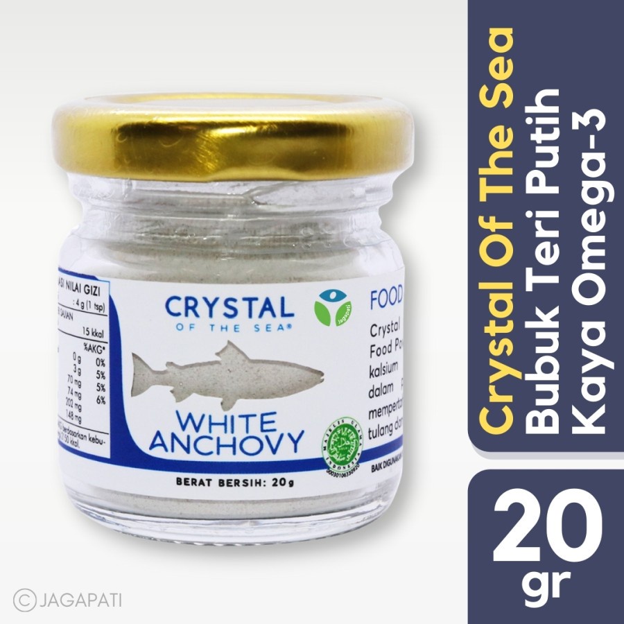 Jual Crystal Of The Sea White Anchovy Powder G Bubuk Ikan Teri